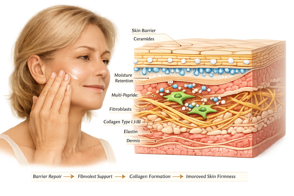 Rebuilding Firmness: How to Support Your Skin Through Menopause Skin Sagging