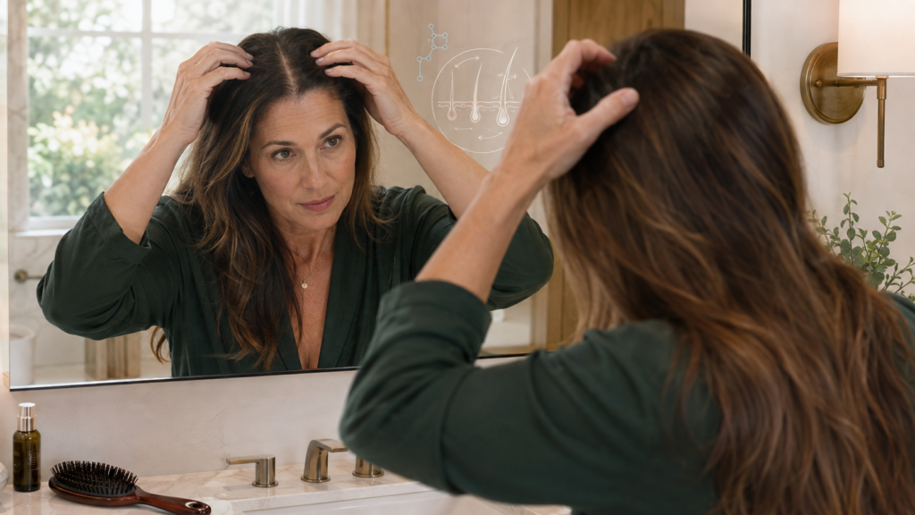 Why Is My Hair Thinning After 40? The Perimenopause Hair Loss Guide