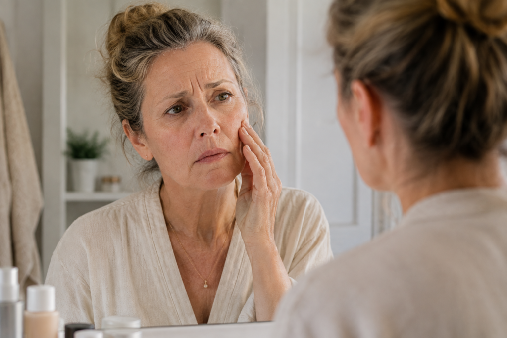 The Estrogen-Barrier Connection: Why Skin Sudden Feels Bone-Dry After 50